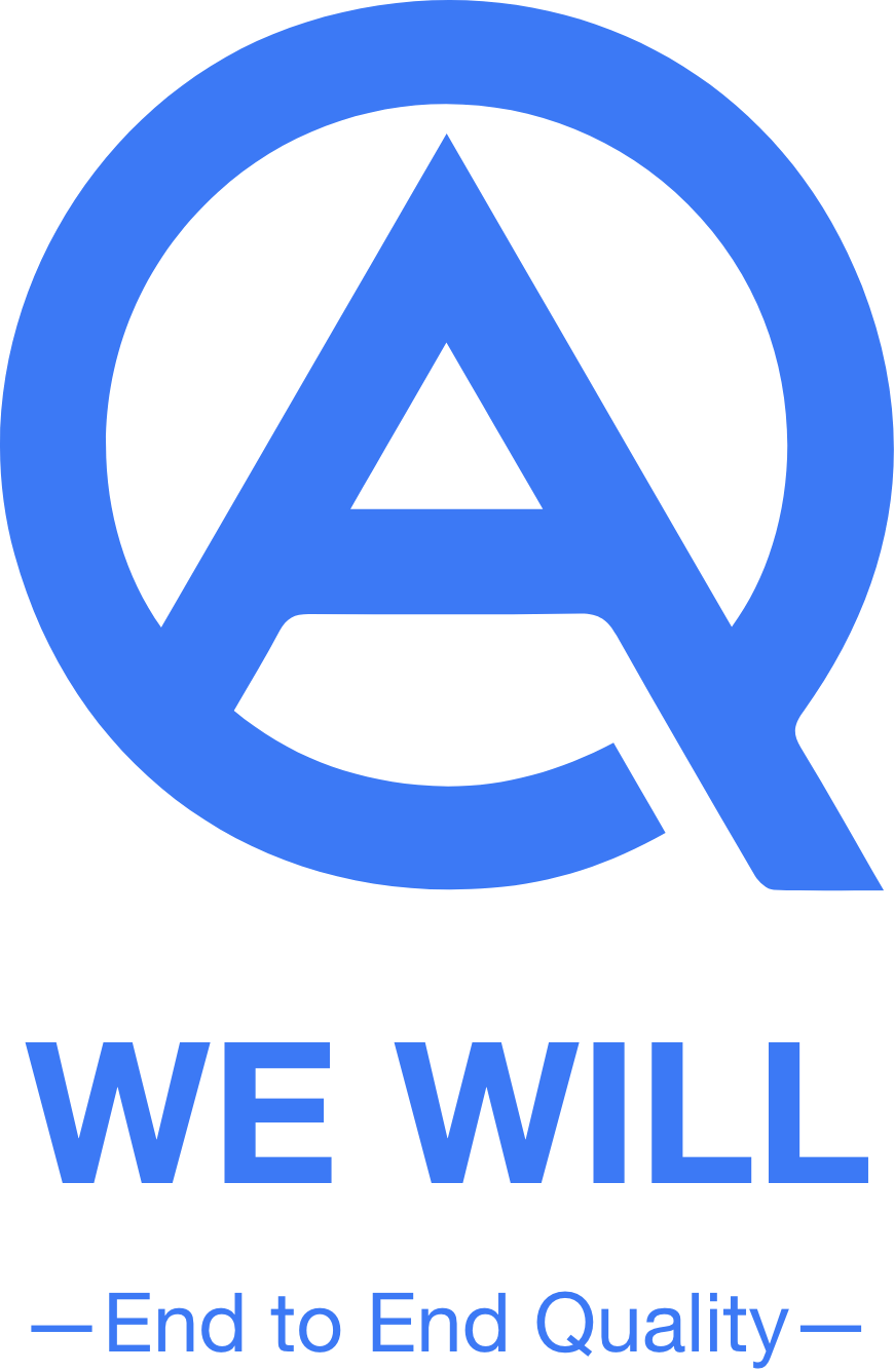 Abstract blue WE WILL blog cover